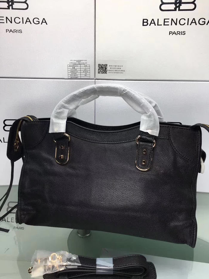 BALENCIAG巴黎世家 新款 小金釘 原版義大利進口山羊皮 手提單肩斜挎包  BL1008